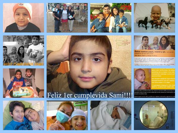 #PalabrasQueMeGustaEscuchar Feliz primer cumplevida Sami!!!! Doná médula, doná vida en vida!