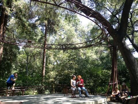 willowgeer's tweet photo. @tishightime rehearsing @theatricum 's taming of the shrew @descansogardens, 5:30 tonight, come Eastsiders! http://t.co/vvUD9SDFKU