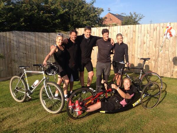 Introducing the wacky racers....Caroline, Kate, Karl, Shaun, Jason and Jennifer