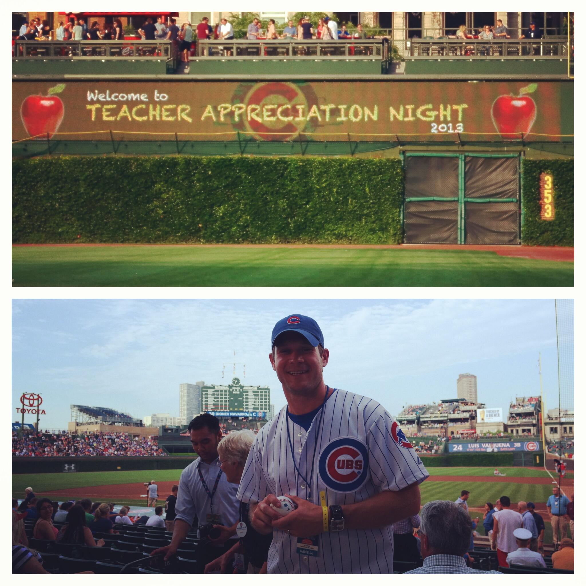Chicago Cubs on Twitter "Tonight was Teacher Appreciation Night