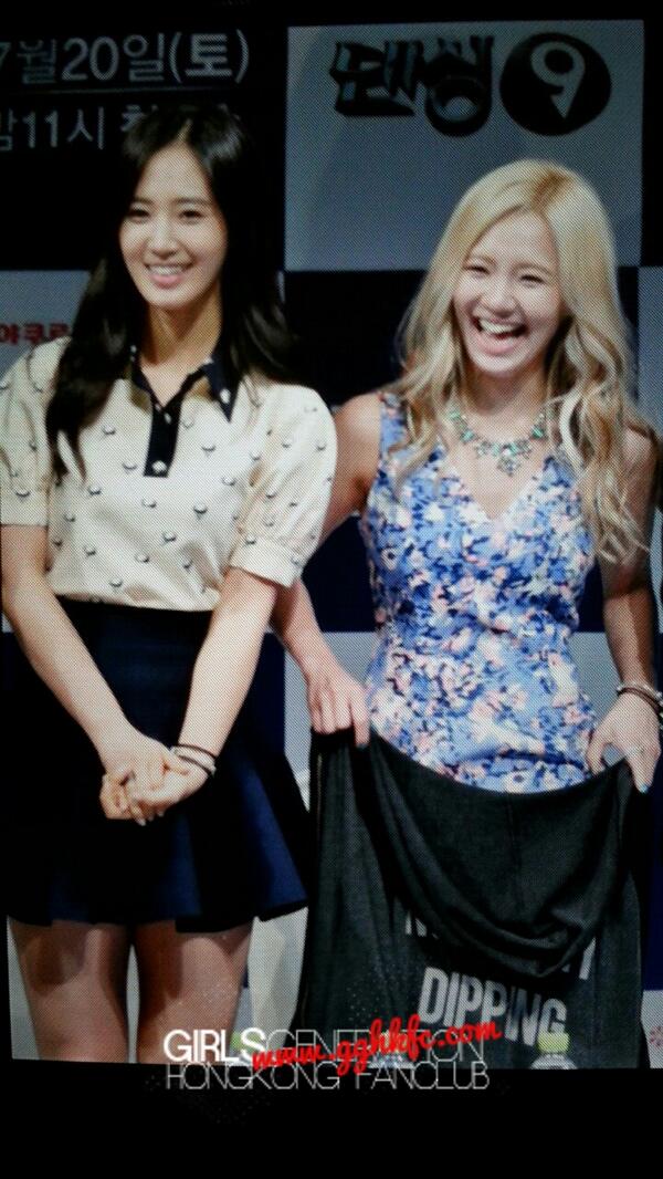 [PIC][10-07-2013]Yuri và HyoYeon xuất hiện tại buổi họp báo ra mắt chương trình "Dancing 9" BOy0SWACEAAmrcr