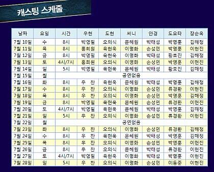 뮤지컬 달을 품은 슈퍼맨 9/1까지 연장 되었습니다:) 일도 많고 우여곡절도 많아 복잡하긴 하지만 다 관객분들에 사랑이라고 생각합니다:) 많이 당황하셨겠지만, 믿고 사랑해주세요! 더 좋은 공연! 보답드릴게영~