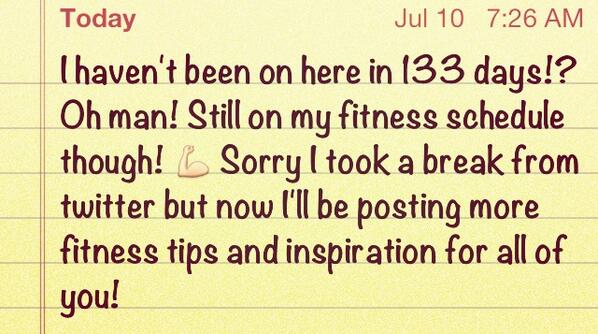 PerfectBody101's tweet image. #update