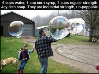 NotCorruptMedia's tweet image. How to make bubbles that won't pop: