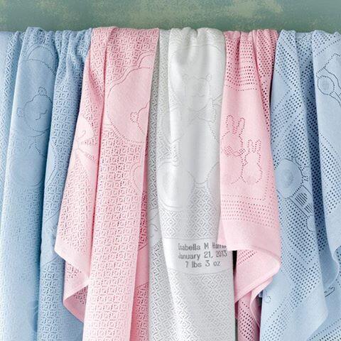 lands end baby blanket