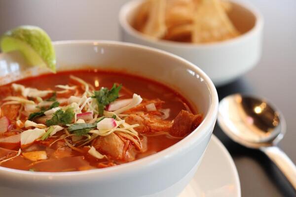 Ok, ok, ok. Our pozole is back on the menu. Come get a bowl. :-)
