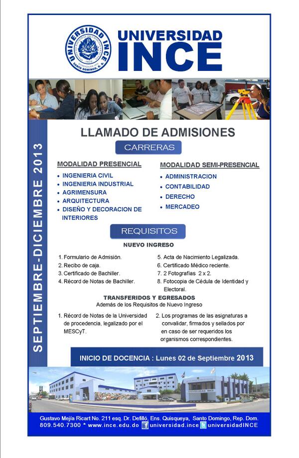 Universidad INCE (@UniversidadINCE) / Posts / X