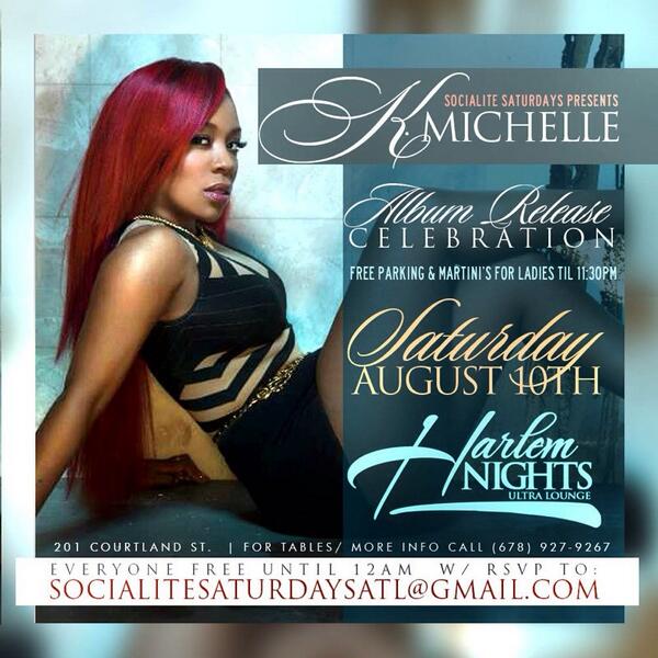 kmichelle's tweet photo. ATLANTA! ❤

Come celebrate my album release with me on Saturday, August 10th at @ATLHarlemNights! http://t.co/aFHbP4RVqd