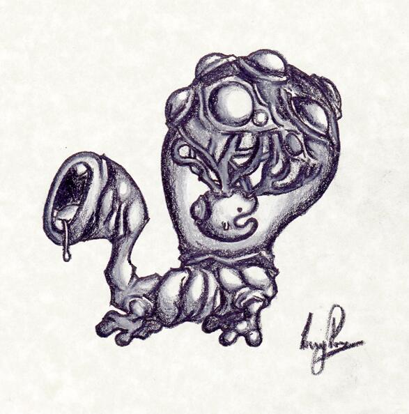 InterventionSys's tweet photo. I got graphite pencils! This is 'Mummy'
#illustration #monster http://t.co/fx303BNFcI