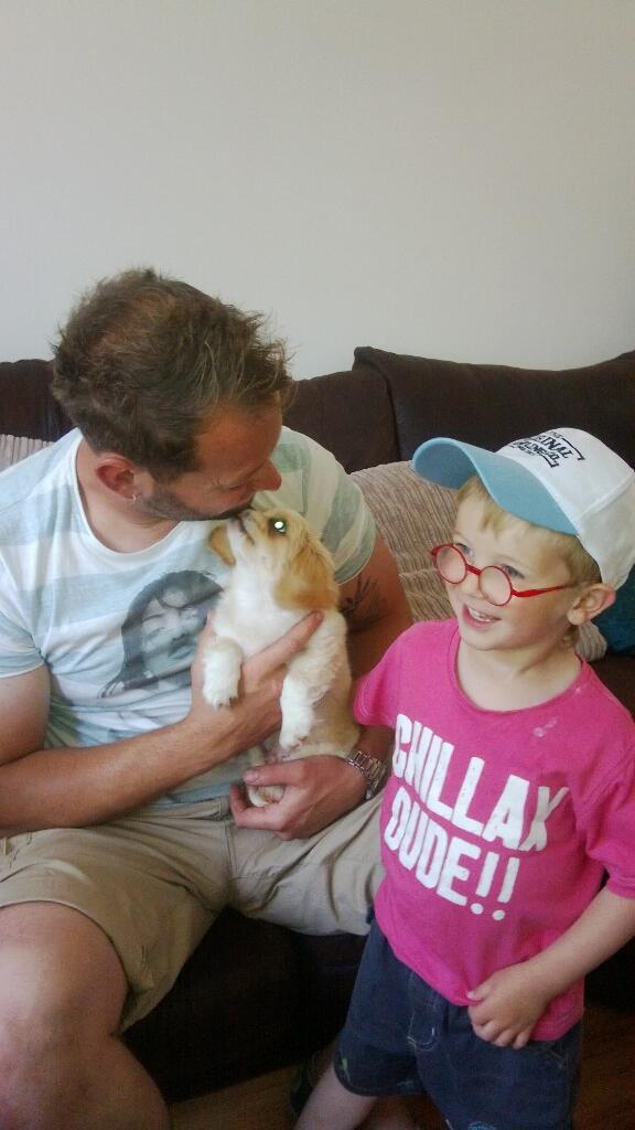 SammylewisX's tweet photo. Dave with arly n dog ;) http://t.co/sDysTt9yUF