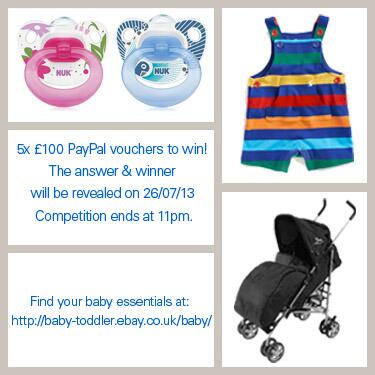 The #RoyalBaby is here! RT &amp; guess today’s most popular baby item on eBay for a chance to win bit.ly/11ETyT3
