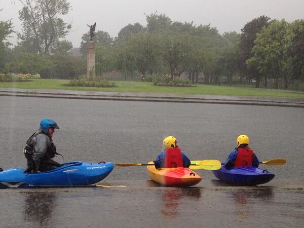 outdoorglasgow's tweet photo. Interesting conditions at Victoria Park today ! @AlbaAdventure http://t.co/u1muPvqK7V