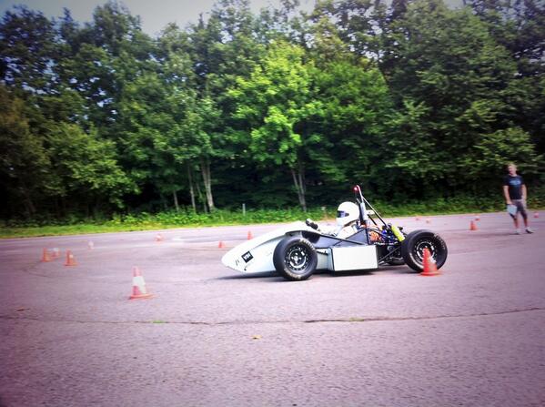 Skid Pad Test mit dem SRCe02 #ADAC #SRG #FSG #Rollsplit