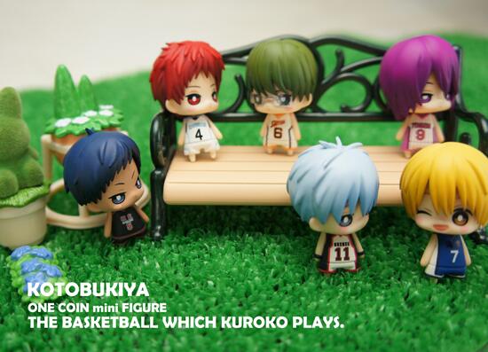 黒子のバスケ one coin mini フィギュア 5点セット | ワンコインミニ