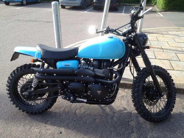 AutoKeyGroup's tweet image. Triumph Scrambler lost keys, nice looking bike #SteveMcQueen style