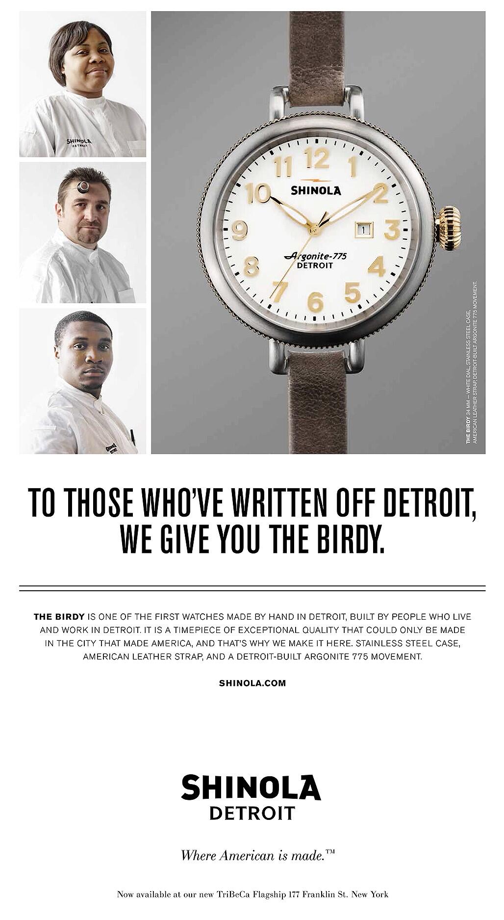 Shinola argonite 775 detroit new arrivals