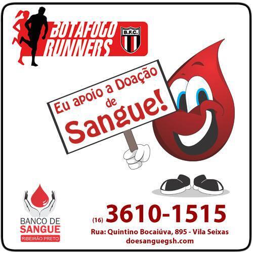 DoeSangue's tweet photo. Botafogo Runners Junto com o banco de Sangue - Vem doar vc tb.
R: Quintino Bocaiuva 895 http://t.co/l2srAbJciC