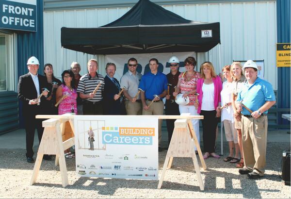 We launched our Building Careers program yesterday! Thanks to all of the partners for coming out! #yql #lethbridge