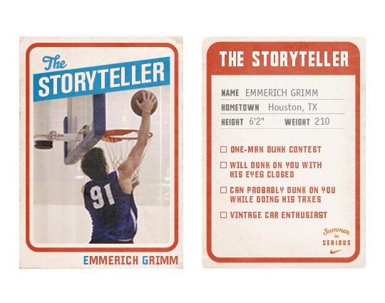 nikebasketball's tweet photo. He could write a bestseller about his dunking ability. http://t.co/mcJFBkvv2i Meet The Storyteller. #summerisserious http://t.co/8Z8zvyCrB7