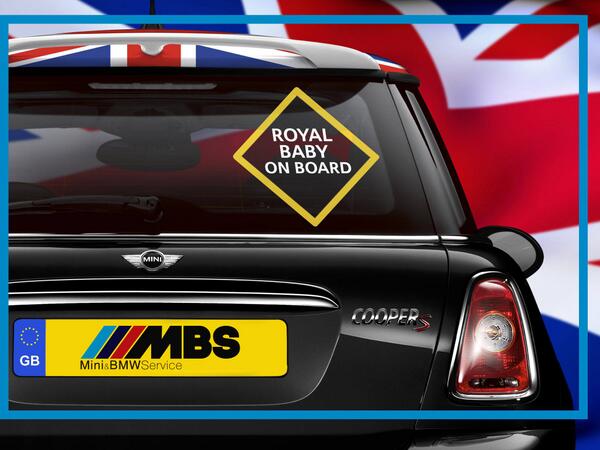 En <a href="/MBSservice/">Mini&BMWservice</a> festejamos la llegada del nuevo heredero al trono del #ReinoUnido #MniniRoyalBaby