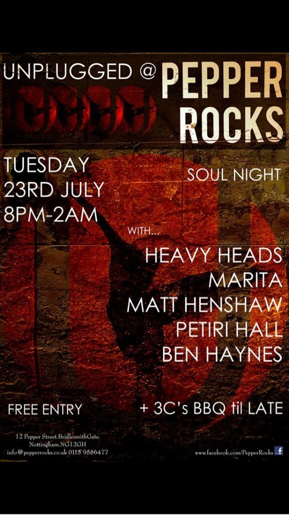 Come join us for some great live music tonight!