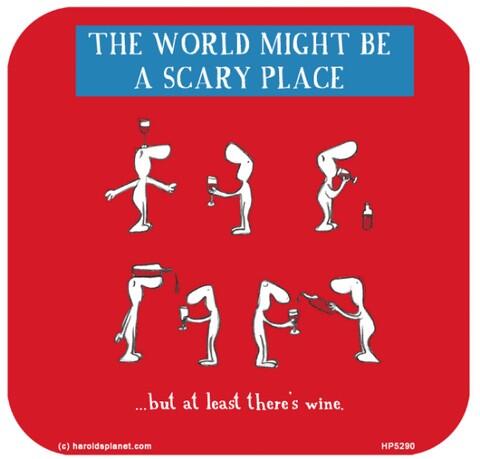 A thought of cheer for a gloomy Tuesday night. Love #wine