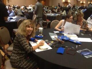 IMEXrichard's tweet photo. @IMEXGeraldine giving a hand at the #mpi helping hands live http://t.co/f6d37SfgQH