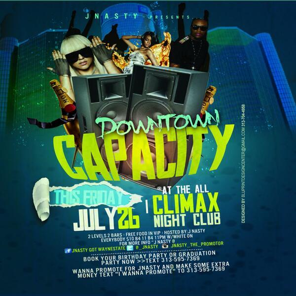 FreshPrinceRed's tweet image. @weLOVE_Loaffs Club Climax this Friday! Another @_Jnasty banger! Capacity Expected! 205 W. Congress