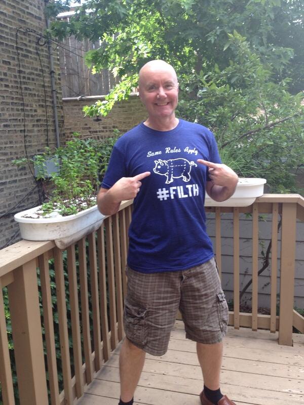 IrvineWelsh's tweet photo. What the stylish man is wearing around the United States of America this summer. #FILTH #shamelesspromo http://t.co/6p8xRK92DA