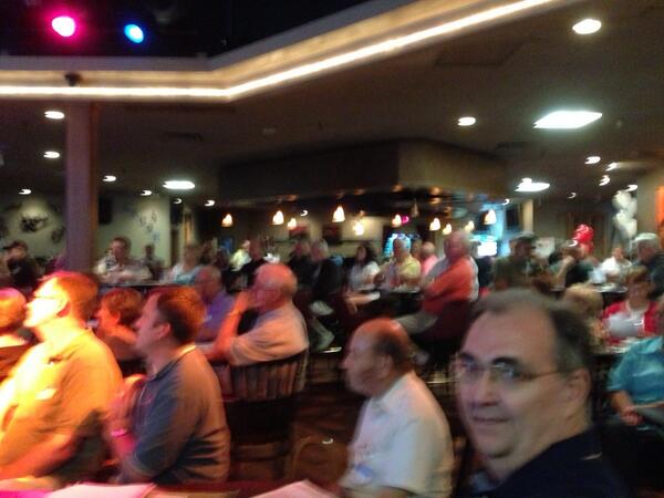 CindyPughMN's tweet photo. "@JRWatch: #southmetroteaparty. Packed house, funny skit, great food, and now Cindy Pugh!  WOW! http://t.co/iOP29tP7zH" Happy to be here!