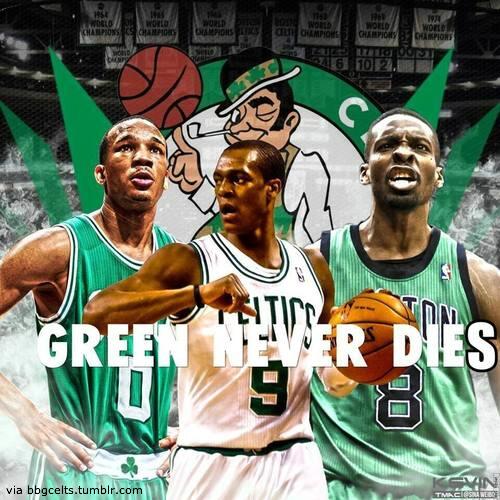 KGTaughtMe's tweet photo. Green never dies. #Celtics http://t.co/W1Kcluv1bf