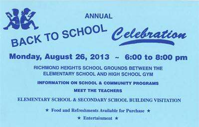 oneRichmond's tweet photo. #RichmondHeights 2013 back to school celebration http://t.co/awx2NcBduI