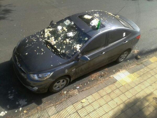 interexa2012's tweet image. Molestos los barras con @valenrebull por su opaca actuacion el ultimo partido,atentaron contra su autito