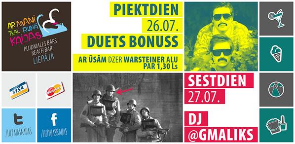 LiepajasKaijas's tweet image. Šonedēļ pie mums ciemos mūsu vismīļākie - @DuetsBonuss un @gmaliks :)