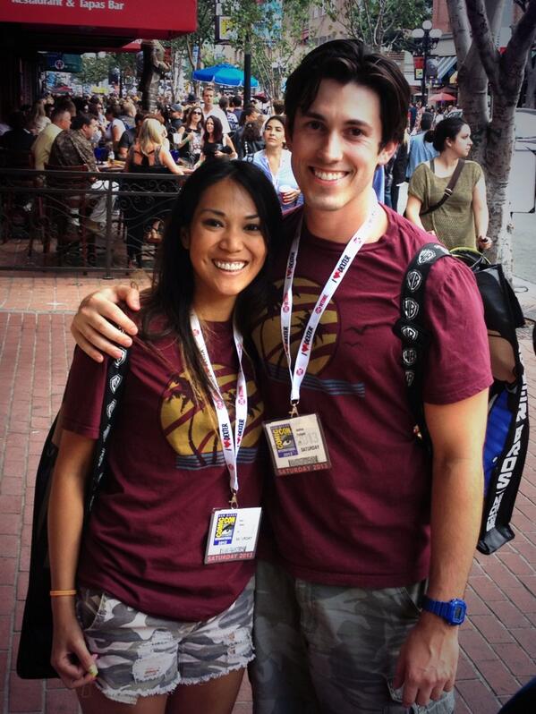 whiteonriceshow's tweet photo. #SDCC2013 #SDCC #ComicCon #ellie #elliers #TheLastOfUs @Naughty_Dog @Kaorious @ShowtimeJosh http://t.co/04bMVNB4vt