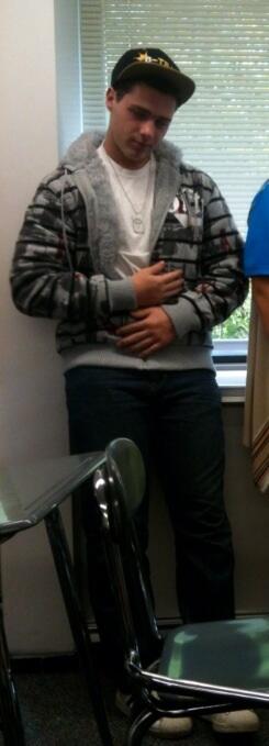 BadJokeBassel's tweet photo. Tummy ache :( too much swag http://t.co/AgxfFEZxB7