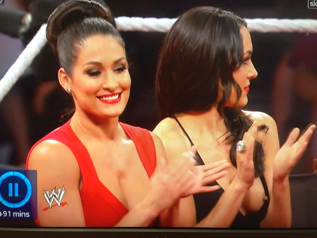 ““@scoobaNR: “@GeorgeDixieDean: @MyTruelad bella twins #NipSlip #wweLad htt...