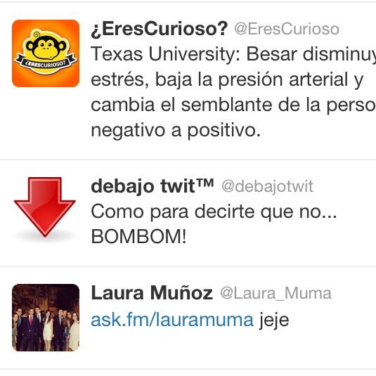 mareecica's tweet photo. Puti.. Te han cazado gggggggggg @Laura_Muma http://t.co/lviEkPiwWu