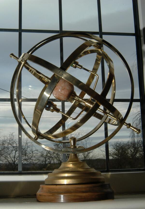 small indoor armillary sphere mtcrafts.co.uk