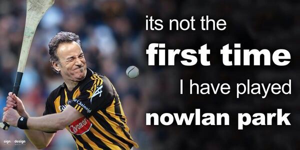 signanddesignkk's tweet image. We thought we would remind people #BruceSpringsteen #kilkenny @kclr96fm @KKPeopleNews @kilkennyormonde @KilkennyDjs