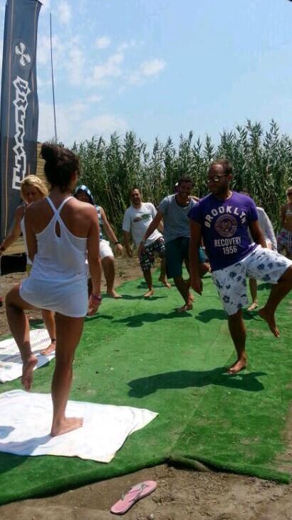 Kitesurf öncesi plates dersimiz