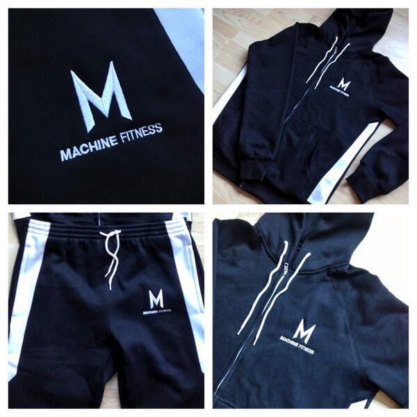 MachineFitness's tweet photo. Cheeky sneak peak at our Prime Hoodie and Bottoms!! http://t.co/MjvJCanCCQ
