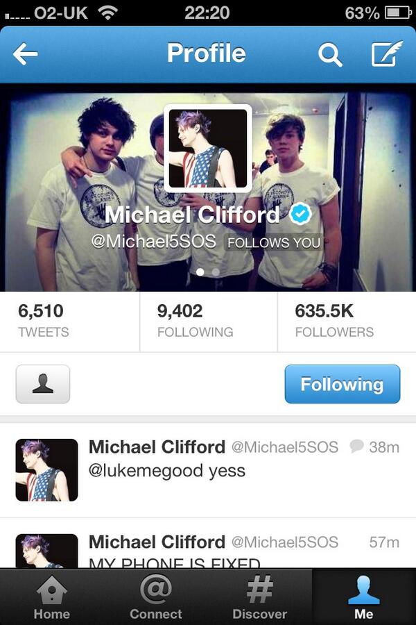 homesickjdb's tweet image. RETWEET for a DM to michael clifford. i'm doing them all! [mbf] 💞