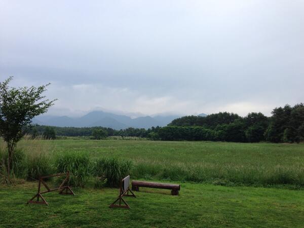 aidajiro's tweet photo. グットモーニング八ヶ岳！曇り20℃ http://t.co/1DZG3ZFEBJ