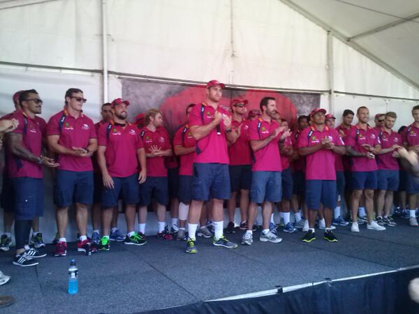 Queensland REDS. GOODLUCK for tonites Game. God Bless yous all and have a Good Game tonite boys.