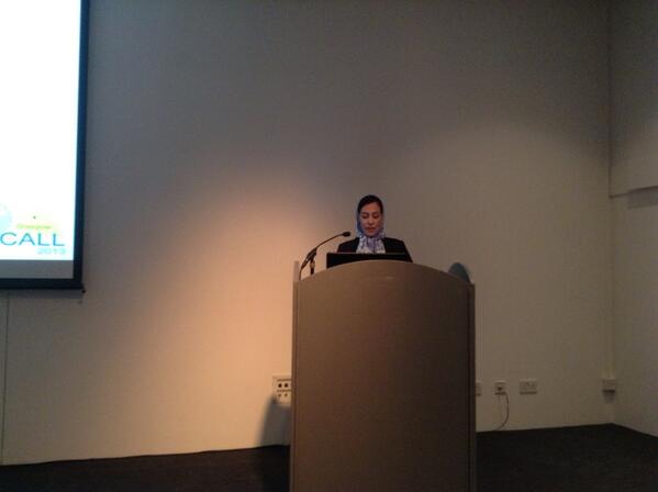 Fatemeh Hedayati (Horra) talks about Obstacles in implementing CALL in Iranian EFL classes #WorldCALL2013