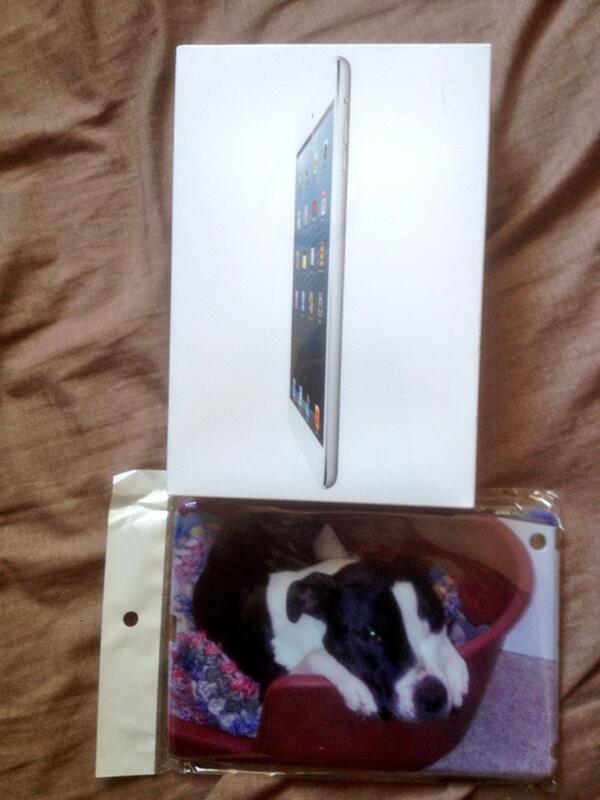 Big thank you to @myNutCase for the iPad and custom case! It's awesome :)