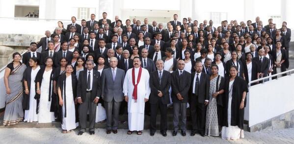 Mahinda Rajapaksa tweet media