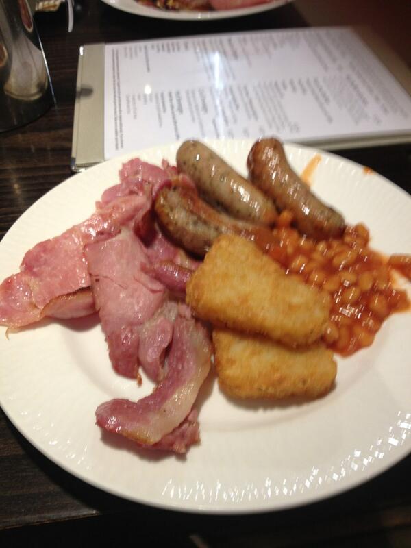 RobertWDLowe's tweet photo. A tasty breakfast to fuel me up for #wcuk . http://t.co/TMX3UtSqNw