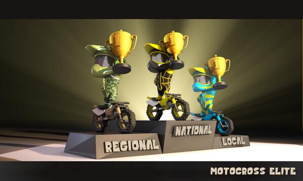 Go against the greatest in the all-new and exciting racing game Motocross Elite!